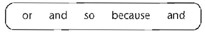 words b